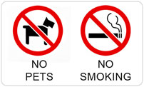 No Pets and No Smoking