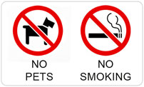 No Pets and No Smoking
